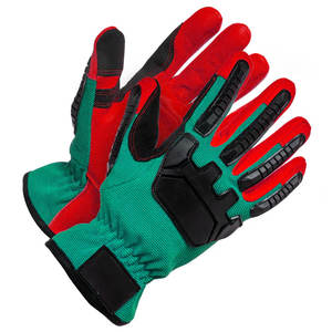 Prix de gros Gants de protection extérieurs flexibles en TPR pour mécanicien Gants de sécurité en cuir synthétique tendance de toutes les couleurs - Product Image 4