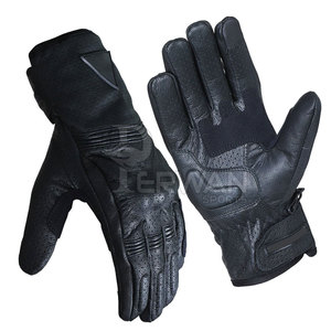 Gants de moto en cuir souple pour la protection des mains Gants de course de moto respirants - Product Image 5
