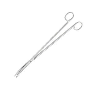 Ciseaux de dissection courbés Nelson Metzenbaum, émoussés/émoussés, 285 mm de long, ciseaux chirurgicaux manuels, classe II, OEM, étiquette privée - Product Image 3
