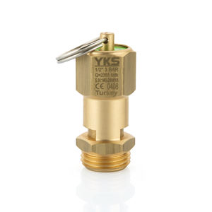 Válvula de Seguridad de Latón Sellada de 1/2" y 3 Bares con Certificación CE - Válvula de Alivio de Presión Tipo Sellado - Material de Latón - Product Image 1