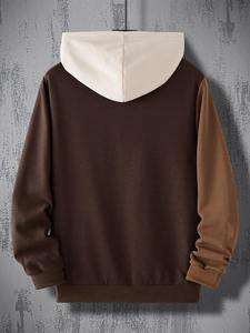 Sudadera con Capucha de Felpa de Algodón para Hombre, Sudadera Térmica con Logotipo Personalizado, Sudadera con Capucha Premium de Gran Gramaje para Invierno - Product Image 2