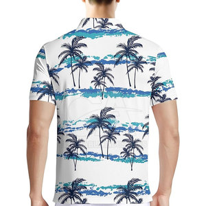 Camiseta Polo de sublimación Moq baja de secado rápido, camiseta Polo de sublimación para hombre de diseño personalizado de talla grande - Product Image 2