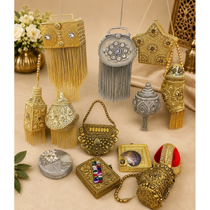 Luxury Handmade Rhinestone <b>Pearl</b> <b>Clutch</b> Bag with Chain Silk Lining Lady Fashion Evening Purse - Product Image 1