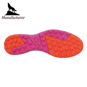 Crampons de football américain en cuir pour hommes OEM d'usine semelles de chaussures bottes de football bon marché personnalisées nouvelles semelles de chaussures de football en salle - Product Image 4