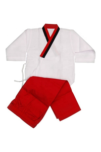 Cinturón de Taekwondo Ligero y Transpirable 100% Algodón, Cómodo, Talla Grande, Unisex, para Entrenamiento, Ropa de Artes Marciales OEM - Product Image 6