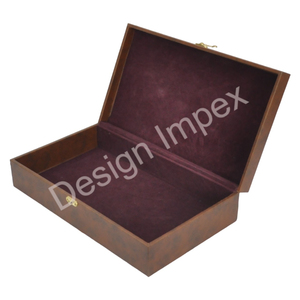 Standard Look <b>Brown</b> <b>Box</b> and Case Precious Utilities Storage <b>Brown</b> Color Premium Quality <b>Box</b> Wholesale Equestrian Gift <b>Box</b> - Product Image 6