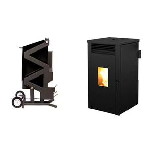 Wholesale Industrial Design Style Cast Iron Wood Pellet <b>Stove</b> High Quality Home <b>Heater</b> for Sale Direct Factory Supply - Product Image 2