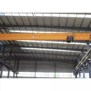 Pont roulant industriel européen de haute qualité à poutre simple, contrôlé par PLC, moteur de déplacement, engrenage, construction, 2t-20t - Product Image 4