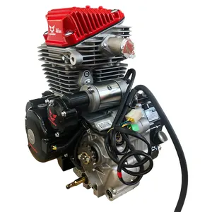 Zongshen 4-kleppen 250cc Motorfiets 4-takt Cb250r Luchtgekoelde Motor Voor Honda Cb250r Crossmotor