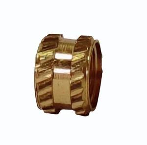 สายไฟอุตสาหกรรมที่ทนทานต่อการกัดกร่อนชิ้นส่วนไฟฟ้าทองเหลืองที่มีความแม่นยำส่วนประกอบกลึงที่มีความทนทาน - Product Image 6