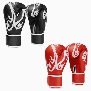 Gants de sparring de haute qualité entraînement professionnel MMA Muay Thai Sparring gants de boxe en cuir Pu - Product Image 1