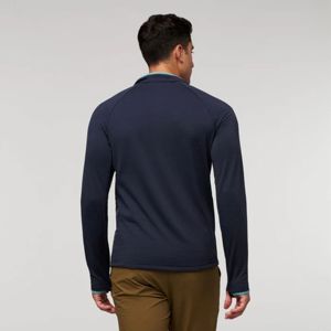 Elegante jersey de media cremallera para hombre, ligero y moderno, perfecto para ropa informal y entrenamiento deportivo - Product Image 4