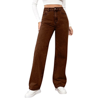 Vaqueros Baggy de Cintura Alta Y2K Personalizados para Mujer, Estilo Retro Vintage, Pierna Ancha Oversize, Corte Recto Holgado, con Cinturón de Mezclilla