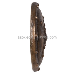 Metal Buckler Knight envuelto en Coocon Metallic Kite Shield <span class=keywords><strong>Esqueleto</strong></span> con linterna Horror Tree Frog Ghost Witch Girl Owl Pellet - Product Image 5