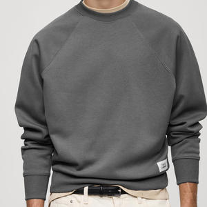 Sudadera unisex de gran tamaño con estampado personalizado bordado OEM ODM ropa informal a la moda Jersey de invierno teñido liso para hombre al por mayor - Product Image 3