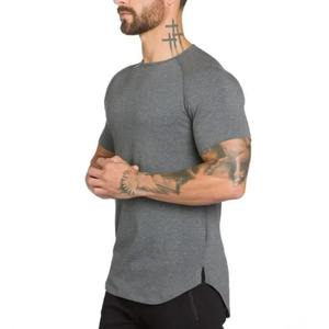 Plain Gym Clothing Fitness Short Sleeve T <b>Shirt</b> Men Summer Fashion <b>Extend</b> Hip Hop T-<b>shirt</b> Cotton Bodybuilding Muscle Tee <b>shirt</b> - Product Image 1