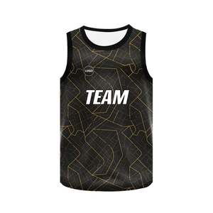 Camisetas de baloncesto de sublimación ligeras personalizadas, camiseta de equipo deportivo transpirable de tela de secado rápido de alta calidad para verano impresa - Product Image 6