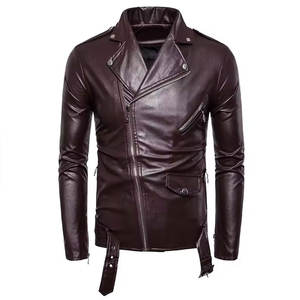 Durable Windproof <b>Men</b> Leather <b>Jacket</b> Top Quality Hot Sales Male Best Design <b>Men</b> Clothing With Competitive <b>Jackets</b> - Product Image 5