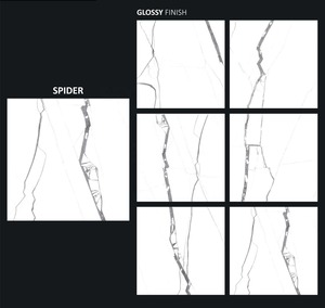 Azulejos de porcelana pulida Nano de plata cósmica de 800x800mm 80x80cm 32x32 Azulejo de piso vitrificado esmaltado Cerámica a la tasa más baja - Product Image 5