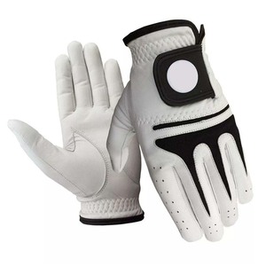 Gants de golf professionnels pour gaucher les plus vendus, logo personnalisé, couleurs, protection UV en PU, gants parfaits du fabricant - Product Image 3