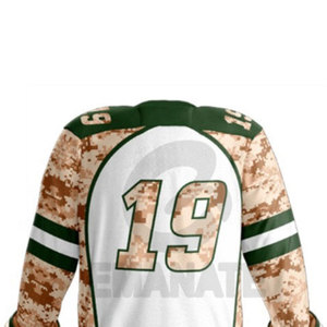 New Wholesale Best Manufacturer Supplier Custom Team Logo Name Anti-Bacterial Breathable Quick Dry Ice <b>Hockey</b> Uniform Sets 100% - Product Image 6