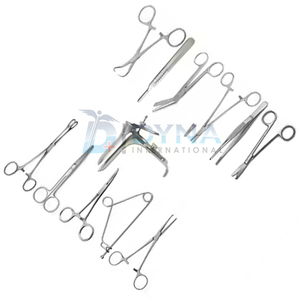 ชุดเครื่องมือผ่าตัดรักษาโรค Gyne ชุดละ20ชิ้นเครื่องมือทางนรีเวชที่ผ่านการรับรองจาก CE - Product Image 2