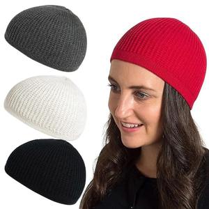 หมวกบีนนี่อะคริลิคอุ่นปรับแต่งได้สีลูกกวาดแจ็คการ์ดใช้ได้ทั้งชายและหญิง - Product Image 3