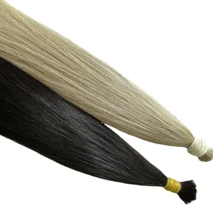 Wholesale Hair Virgin Cuticle 100% VietNamese Hair Human Hair Bulk ,Buy Bulk Hair, Weave In Bulk
