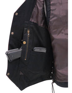 2025 nouveau gilet en cuir de buffle à la mode adulte gilets personnalisés Vintage vestes en cuir marron gilet Logo personnalisé Service OEM - Product Image 4