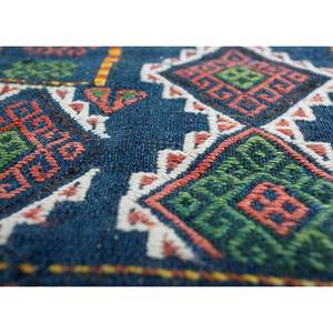 Alfombras de Lana Anudadas a Mano con Diseño Geométrico Nuray, 9x12, Patrón Abstracto Rectangular para Pasillo, Hogar, Sala de Estar, Dormitorio - Pae-4102 Rojo Naranja - Product Image 3