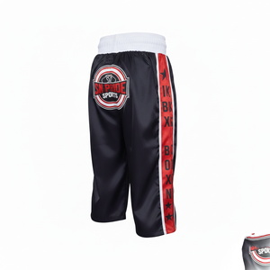 Pantalon de kickboxing décontracté en toile 100% polyester, respirant, mi-lourd, séchage rapide, confortable, taille mi-haute, délavé, pour homme - Product Image 4