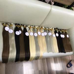 Extensiones de cabello humano doble, cinta recta, cabello vietnamita, Rubio, mcsara, 2021, gran oferta - Product Image 1