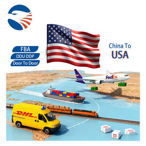 Agent de transport Cargo transport aérien vers <span class=keywords><strong>USA</strong></span> FBA Porte à porte Transport avant Consolidation Livraison Export Customs - Product Image 1