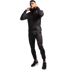 2025 <b>Cheap</b> Price Best Design Customized Logo Printing <b>Light</b> Weight Fleece Material Wholesale Men Fitness Wear Tracksuit - Product Image 1