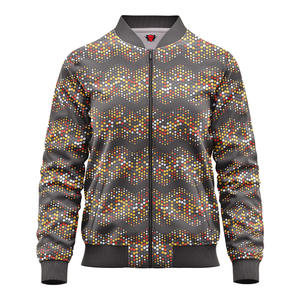 Chaqueta universitaria de bombardero de béisbol delgada personalizada 2025 para hombre, nuevo estilo con logotipo frontal, chaqueta de invierno con patrón de letras personalizadas - Product Image 5