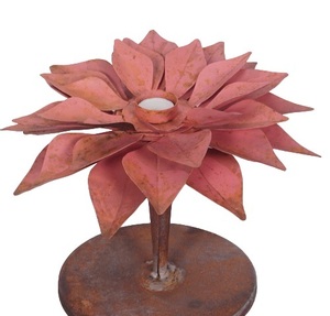 Portavelas decorativo de Metal navideño, suministros para el hogar y fiestas, centro de mesa elegante para decoración festiva del hogar - Product Image 6