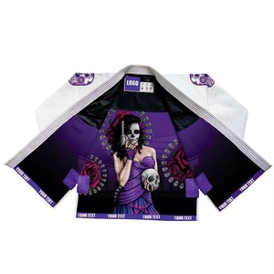 Uniforme ODM OEM de alta calidad personalizado tela de cáñamo brasileño Jiu-Jitsu BJJ Gi para hombres ropa deportiva MMA al por mayor con servicio de logotipo - Product Image 2