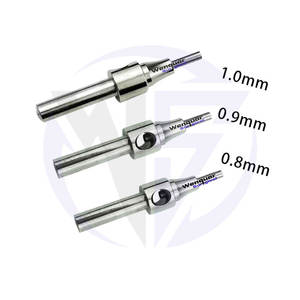 Outils de perforation de greffe de cheveux FUE Ertips avec plaques dentelées et bouches en corne en acier inoxydable pour l'implantation et le traitement de la perte de cheveux - Product Image 2