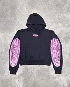 Survêtement à manches longues taille XL fabriqué au Pakistan Logo personnalisé sérigraphie fermeture à la taille élastique 100% coton longueur au genou quantité minimale de commande bas - Product Image 4