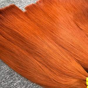 Haute qualité 100% trame de cheveux vierges droite naturelle grand Stock en gros en vrac extensions de cheveux crus vietnamiens couleur cheveux humains - Product Image 2