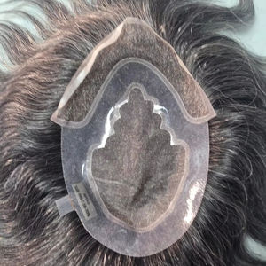 ท็อปเปอร์ผมแท้ Taz Hair BD แบบอินเดียนเรมี่  ลอนธรรมชาติ สีดำ  แบบติดด้วยเชือกผูก  น้ำหนักเบา เป็นมิตรกับสิ่งแวดล้อม - Product Image 1