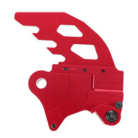 Cache-disque de frein arrière en aluminium CNC rouge JFGRACING pour moto CRF250L CRF300L CRF250 RALLY, accessoires de modification pour moto tout-terrain