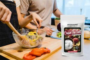 Flocons de finition méditerranéens au sel de mer comestible de marque privée avec herbes et épices Marque blanche Made in USA - Product Image 5