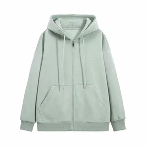 Sudadera con capucha 100% GSM de algodón 380 hecha a medida para hombre, tela de lana de Color de bloque para invierno, técnicas teñidas lisas 2025 - Product Image 2