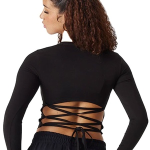 Nuevo Diseño Vintage con Hombros Caídos, Venta al por Mayor, Precio de Fábrica, Ajuste Delgado, Algodón Elástico Teñido Liso y Transpirable - Product Image 6