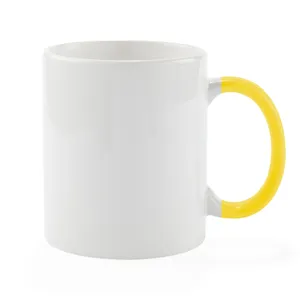 Tazza Personalizzata da 350ml con Manico Colorato per Promozioni - Product Image 3