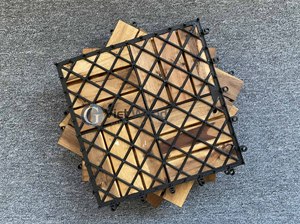 Dalles de terrasse en bois d'acacia vietnamien - Design contemporain imperméable, finition mate, surface huilée, plus de 5 ans - Product Image 6