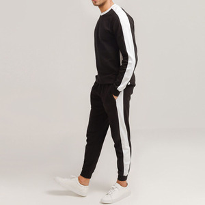 Ensemble de survêtement d'hiver pour homme, style streetwear, avec logo personnalisé imprimé, coupe régulière, grande taille, pour le jogging, style urbain - Product Image 3