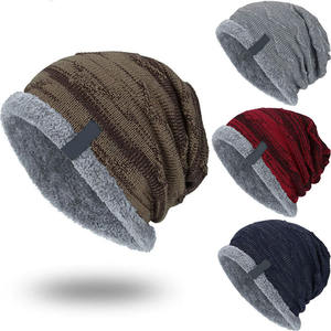 Doux personnalisé chapeaux bonnets femmes 2025 vente en gros nouvelle mode femme hiver cachemire tricoté cravate teinture bonnets - Product Image 6