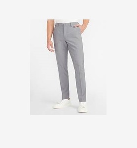 Pantalon de ville en coton léger pour hommes avec taille haute Logo personnalisé Vêtements de bureau décontractés Prix - Product Image 5